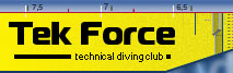 "TekForce" Technical Diving Club